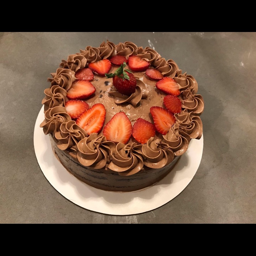 Strawberry Chocolate Cake! Prices vary!